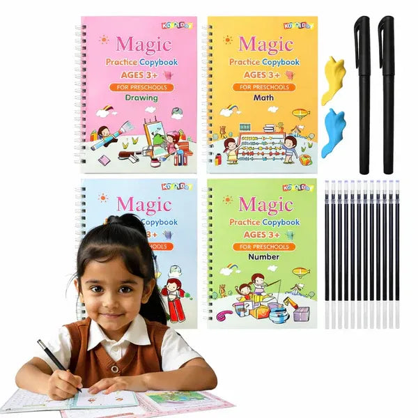 Magic Practice Book For Kids 4 book