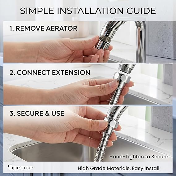 Flexible Tap Extension