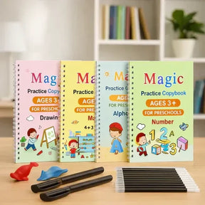 Magic Practice Book For Kids 4 book