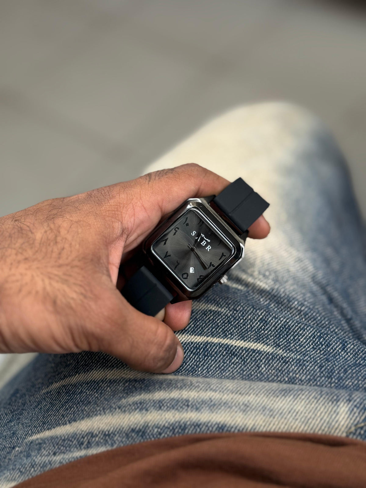 SABR Arabic Watch